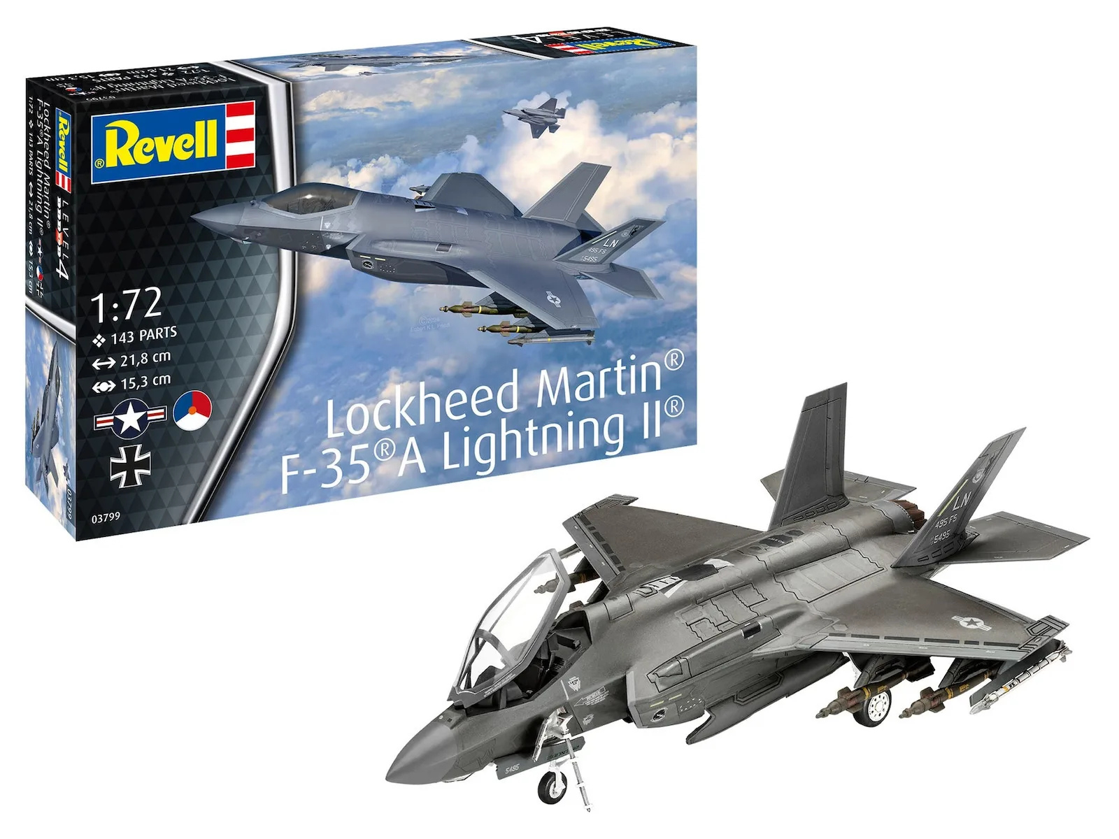 20250331135744_revell_f_35a_scale_1_72_03799 Revell F-35a Scale 1:72 03799 - Image 1