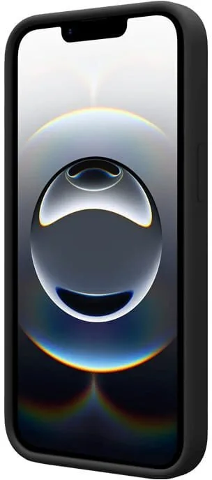 20250404112503_d7585ca5 Crong Color Back Cover Σιλικόνης Μαύρο (iPhone 17e / 16e) - Image 1
