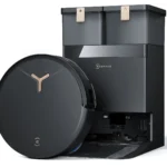 Ecovacs Deebot T50 Max Pro Omni Σκούπα Ρομπότ για Σκούπισμα & Σφουγγάρισμα με Wi-Fi Μαύρη
