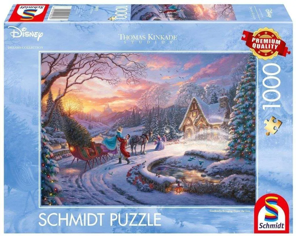 Cinderella - Return Home Puzzle 2D 1000pcs - Image 1