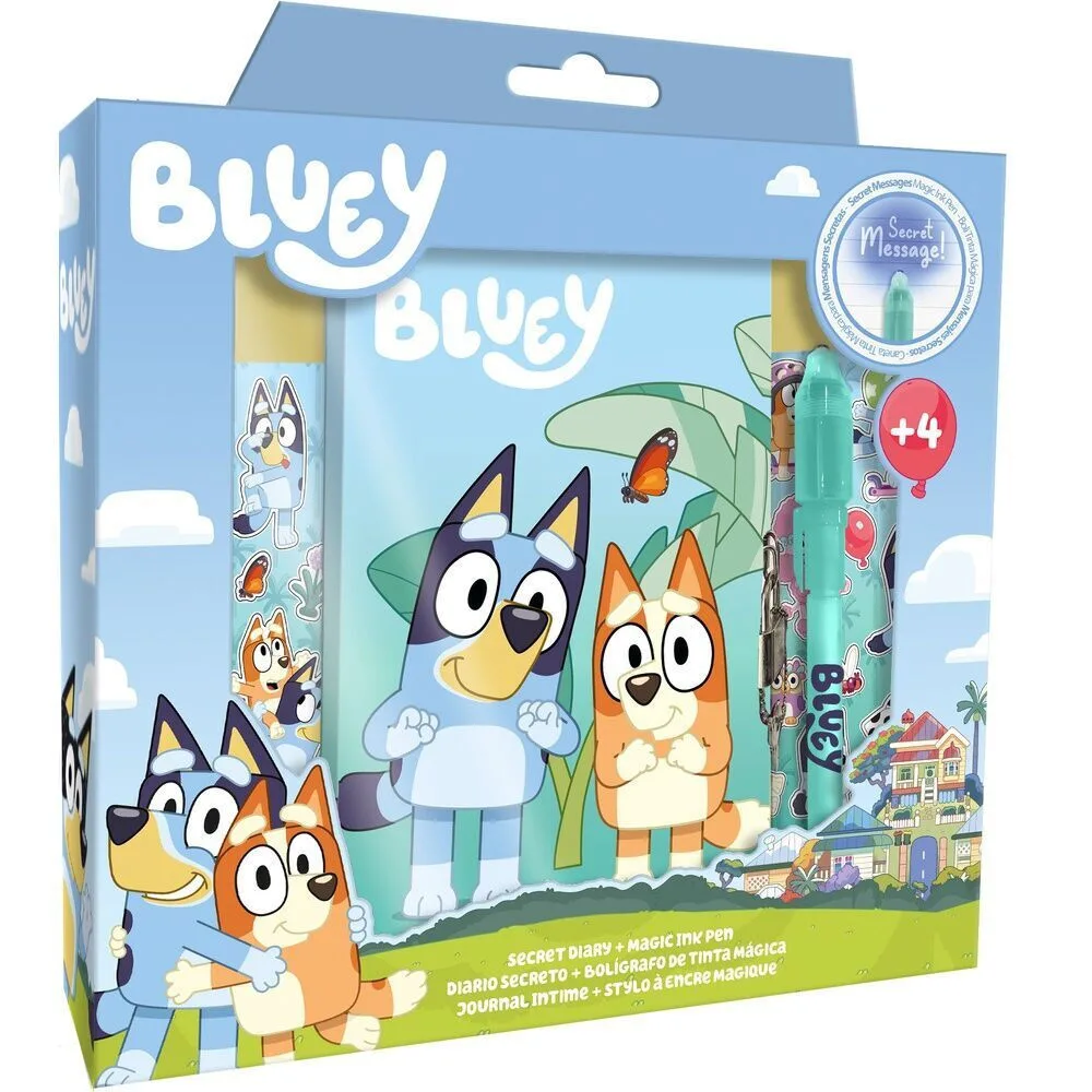 20250411104851_bluey_diary_magic_pen Bluey Diary + Magic Pen - Image 1