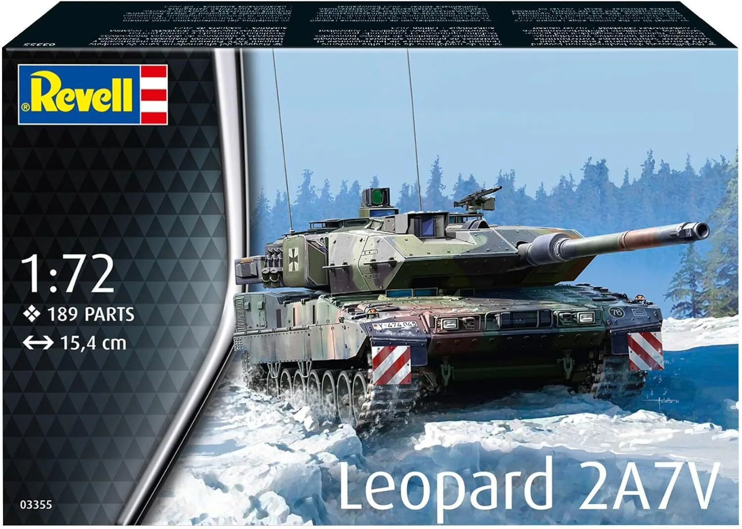 20250411152003_revell_leopard_figoura_montelismou_se_klimaka_1_72_03355 Revell Leopard Φιγούρα Μοντελισμού σε Κλίμακα 1:72 24x7εκ. 03355 - Image 1