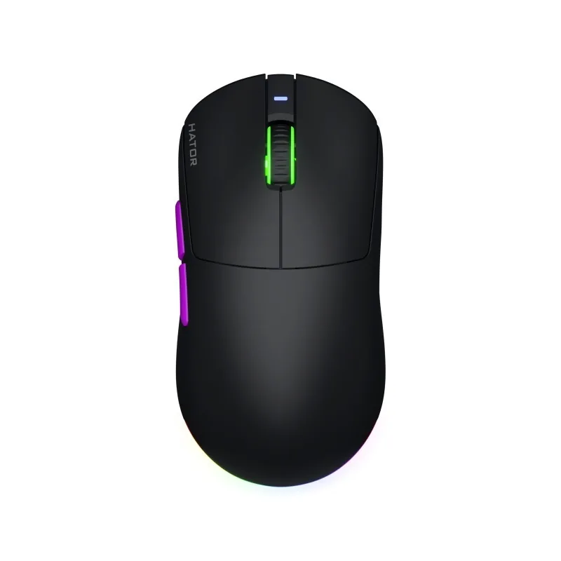 HATOR Quasar 3 ULTRA 8K Ασύρματο RGB Gaming Ποντίκι 30000 DPI Μαύρο - Image 1