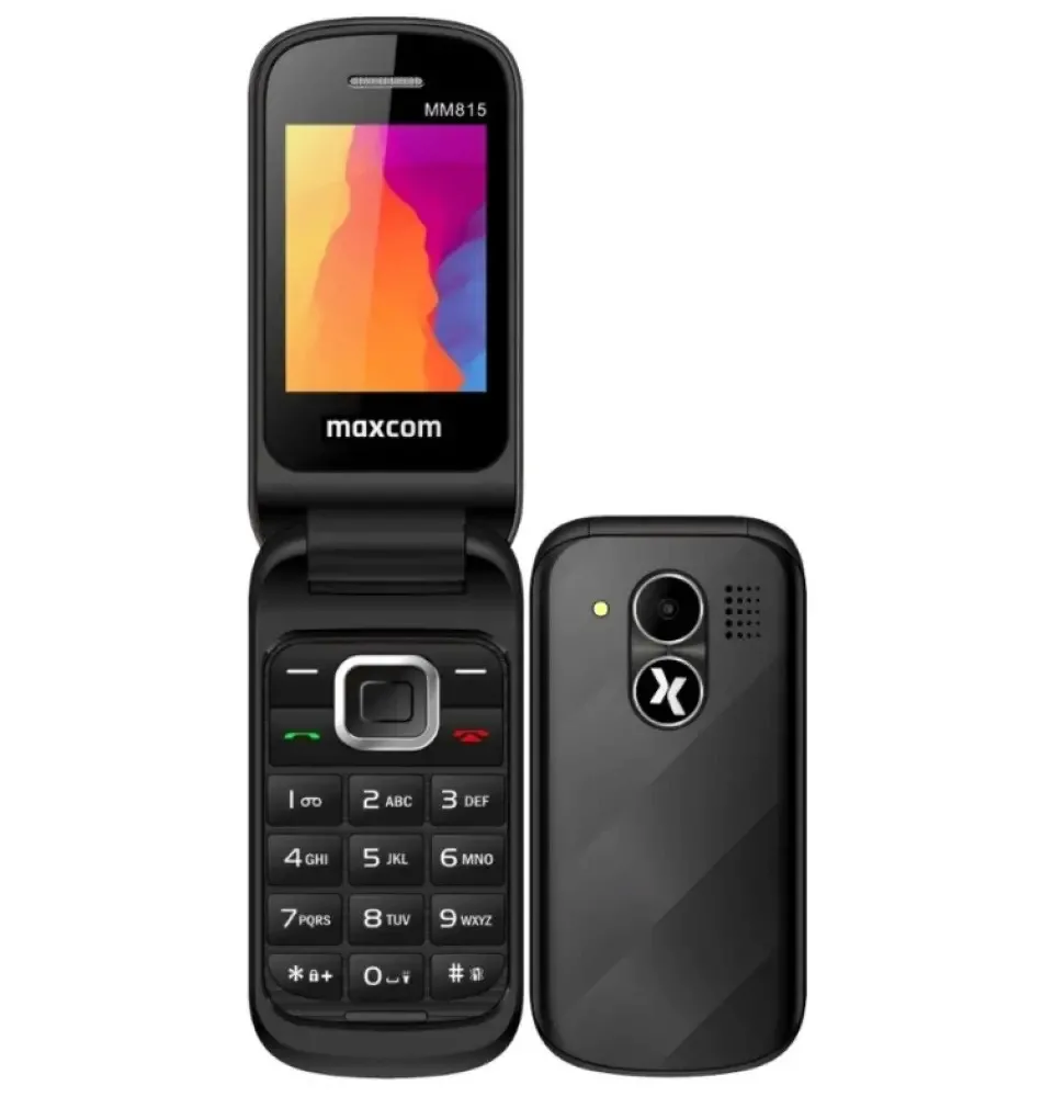 20250424164823_maxcom_mm815_dual_sim_kinito_me_megala_koumpia_mayro MaxCom MM815 Dual SIM Κινητό με Μεγάλα Κουμπιά Μαύρο - Image 1