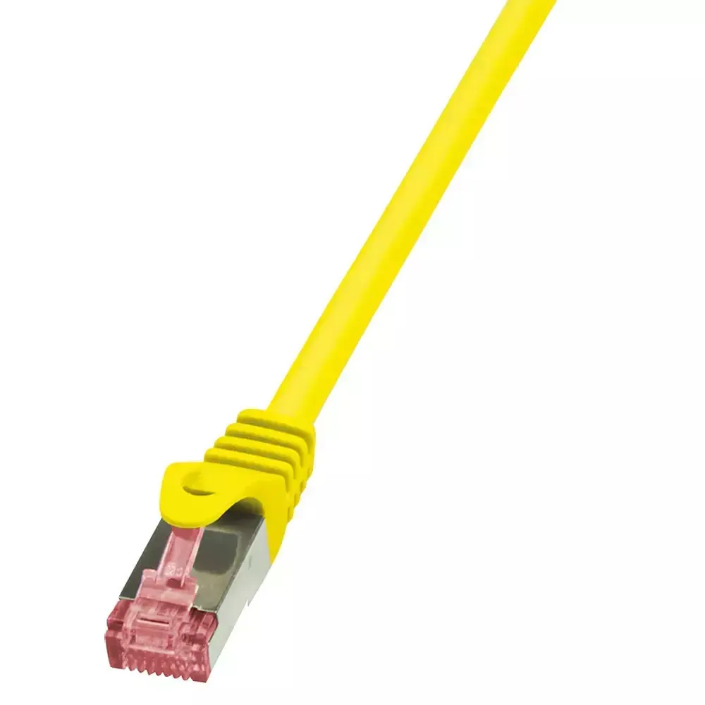 LogiLink S/FTP Cat.6 Καλώδιο Δικτύου Ethernet 0.25m Κίτρινο 1τμχ CQ2017S - Image 1