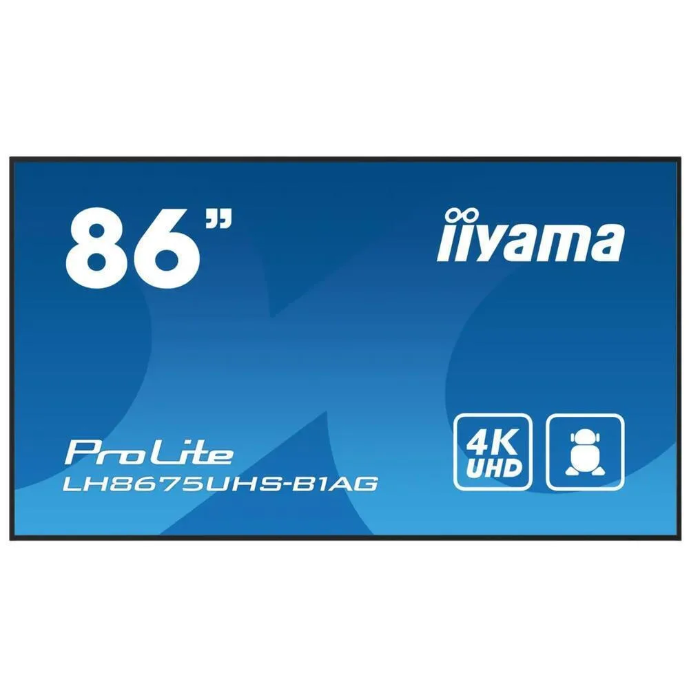 20250425160552_iiyama_prolite_public_display_86 Iiyama Prolite Public Display 86" - Image 1