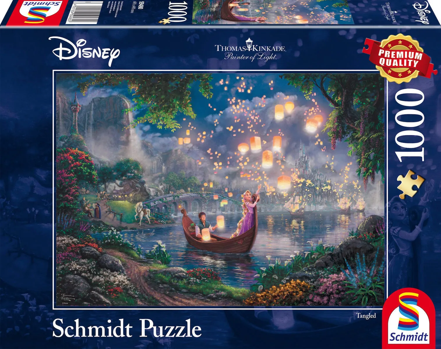 20250425161119_puzzle_thomas_kinkade_disney_rapounzel_2d_1000_kommatia_59480 Puzzle Thomas Kinkade Disney Ραπουνζέλ 2D 1000 Κομμάτια 59480 - Image 1