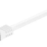 Goobay S/FTP Cat.7 Καλώδιο Δικτύου Ethernet 1m Λευκό 1τμχ 91091
