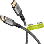 Goobay Cable DisplayPort male - DisplayPort male 3m Γκρι (75681)