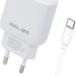 Beline Φορτιστής με Θύρα USB-C και Καλώδιο USB-C - USB-C 30W Power Delivery Λευκός (U03)