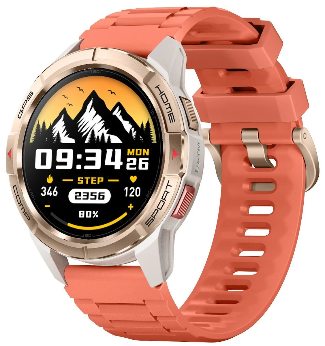 20250508164441_mibro_gs_active_smartwatch_me_palmografo_chryso Mibro GS Active Smartwatch με Παλμογράφο (Χρυσό) - Image 1