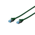 Digitus U/UTP Cat.5e Καλώδιο Δικτύου Ethernet 0.5m Πράσινο 1τμχ DK-1531-005/G