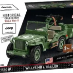 Cobi Τουβλάκια Willys MB Trailer Executive Edition για 7+ Ετών 1580τμχ