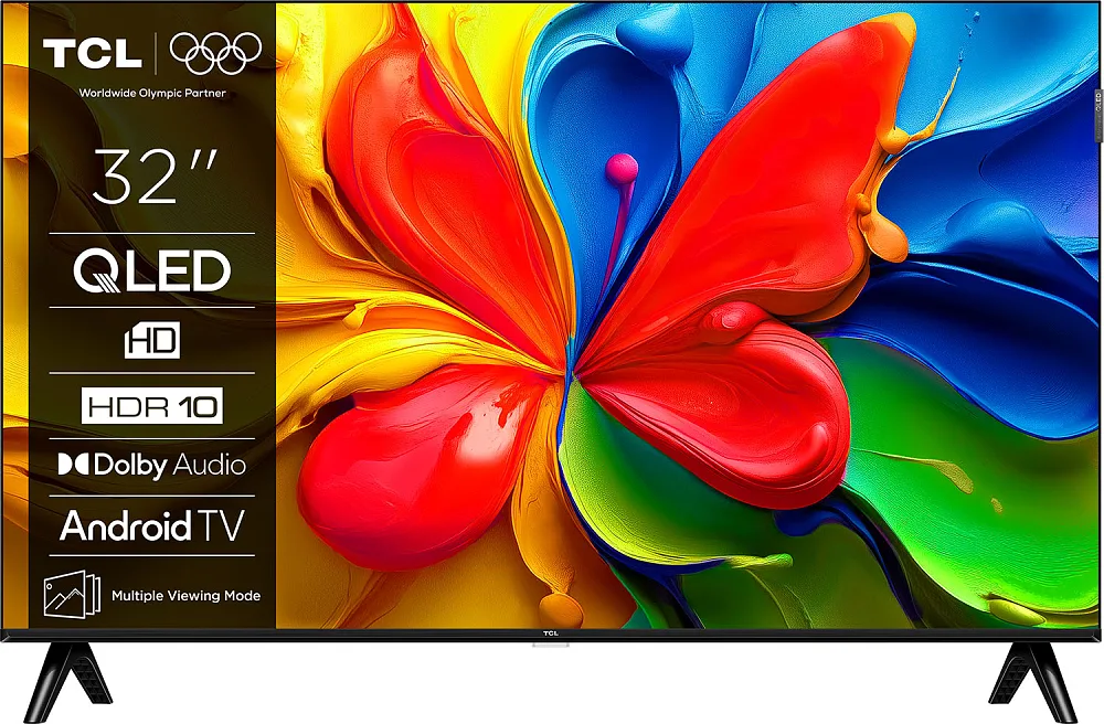 20250515122612_tcl_smart_tileorasi_32_hd_ready_qled_32s4k_hdr_2025 TCL Smart Τηλεόραση 32" HD Ready QLED S4K HDR (2025) 32S4K - Image 1