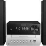 Philips Ηχοσύστημα 2.0 TAM3205M2 TAM3205M2/12 20W με CD Player και Bluetooth Μαύρο