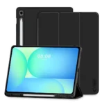 Tech-Protect Sc Pen Flip Cover Μαύρη (Galaxy Tab S10 FE+ Plus X620/X626B)