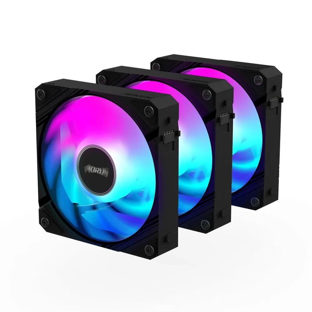 20250522165858_gigabyte_aorus_ez_chain_fan_120_case_fan_me_argb_fotismo_3tmch Gigabyte Aorus EZ Chain Fan 120 Case Fan με ARGB Φωτισμό 3τμχ - Image 1