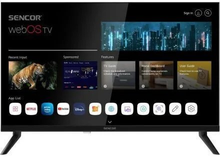 Sencor Smart Τηλεόραση 24" HD Ready LED SLE 24S803B HDR (2025) SLE24S803B - Image 1