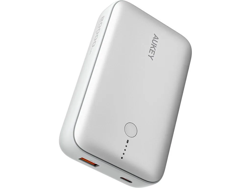 20250528130840_aukey_pb_y57_spark_mini_power_bank_20000mah_22_5w_me_thyra_usb_a_kai_thyra_usb_c_power_delivery_leyko Aukey PB-Y57 Spark Mini Power Bank 20000mAh 22.5W με Θύρα USB-A και Θύρα USB-C Power Delivery Λευκό - Image 1