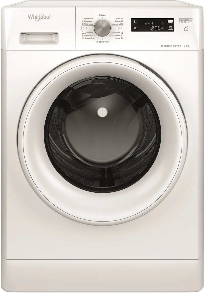 20250530141042_whirlpool_plyntirio_rouchon_7kg_1400_strofon_6th_sense_ffs_7469_w_ee Whirlpool Πλυντήριο Ρούχων 7kg 1400 Στροφών 6th Sense FFS 7469 W EE - Image 1