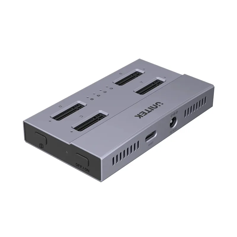 20250602172958_unitek_docking_station_gia_4_sklirous_diskous_sata_s1243bgy01_eu Unitek Docking Station για 4 Σκληρούς Δίσκους SATA (S1243BGY01-EU) - Image 1