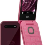 HMD 2660 Flip Dual SIM Κινητό με Μεγάλα Κουμπιά Ροζ