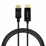 Savio Cable DisplayPort male - HDMI male 1.5m Μαύρο