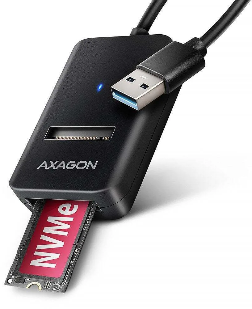 Axagon Θήκη για Σκληρό Δίσκο M.2 SATA III NVME με σύνδεση USB 3.2 / SATA - Image 1