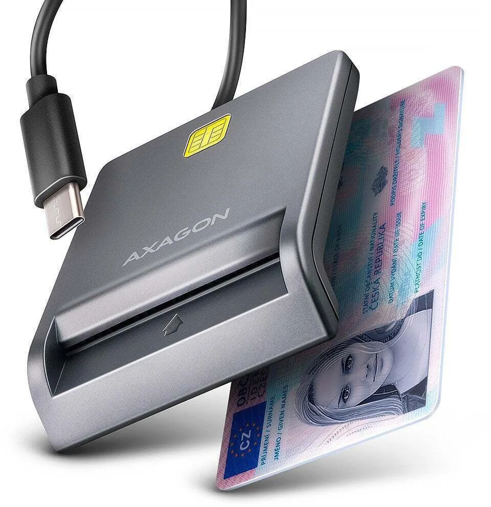 20250610150137_axagon_card_reader_type_c_gia_smartcard Axagon Card Reader Type-C για SmartCard - Image 1