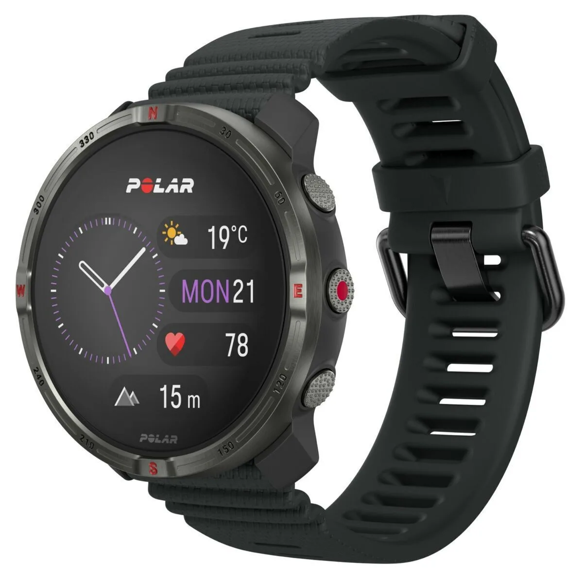 20250616104527_polar_grit_x2_44mm_adiavrocho_smartwatch_me_palmografo_mayro Polar GRIT X2 44mm Αδιάβροχο Smartwatch με Παλμογράφο (Μαύρο) - Image 1