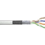 Digitus SF/UTP Cat.5e Καλώδιο Δικτύου Ethernet 100m Γκρι 1τμχ DK-1531-P-1-1