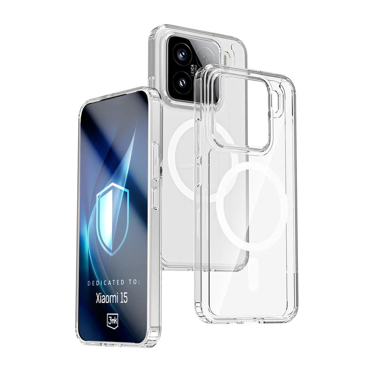 20250618165714_3mk_armor_wallet_plastiko_diafano_xiaomi_15 3MK Armor Wallet Πλαστικό Διάφανο (Xiaomi 15) - Image 1
