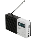 Adler AD 1908 Φορητό Ραδιόφωνο Επαναφορτιζόμενο με Bluetooth και USB Μαύρο