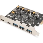Digitus Κάρτα PCI σε 5 θύρες Type-C / USB 3.1 (DS-30222)