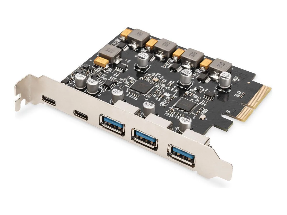 20250623145427_digitus_karta_pci_se_5_thyres_type_c_usb_3_1_ds_30222 Digitus Κάρτα PCI σε 5 θύρες Type-C / USB 3.1 (DS-30222) - Image 1