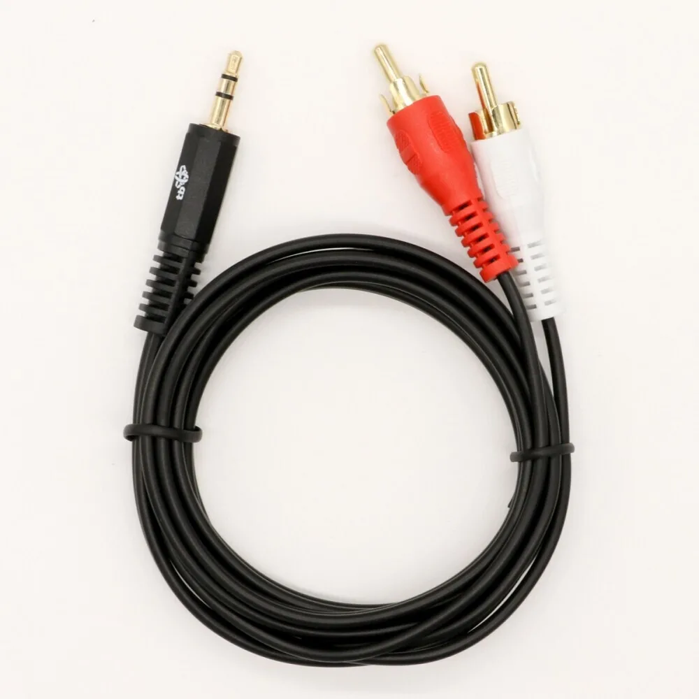 20250624144808_tb_touch_kalodio_3_5mm_male_2x_rca_male_mayro_15m_aktbxaj2rca150b TB Touch Καλώδιο 3.5mm male - 2x RCA male Μαύρο 15m (AKTBXAJ2RCA150B) - Image 1