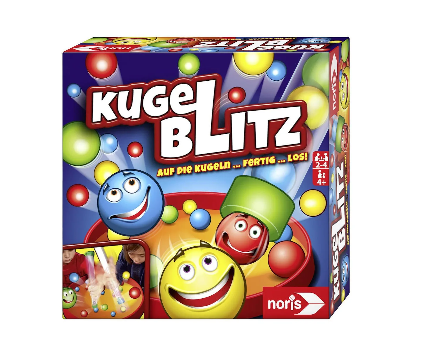 Επιτραπέζιο Παιχνίδι Kugelblitz για 2-4 Παίκτες 4+ Ετών 606064480 (GER) Noris - Image 1