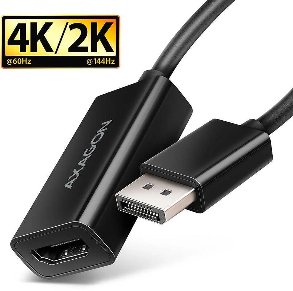 20250625104902_axagon_metatropeas_displayport_male_se_hdmi_female_1tmch Axagon Μετατροπέας DisplayPort male σε HDMI female 1τμχ - Image 1