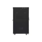 Lanberg Επιδαπέδια Καμπίνα Rack 22U Μαύρο FF01-8022-12BL