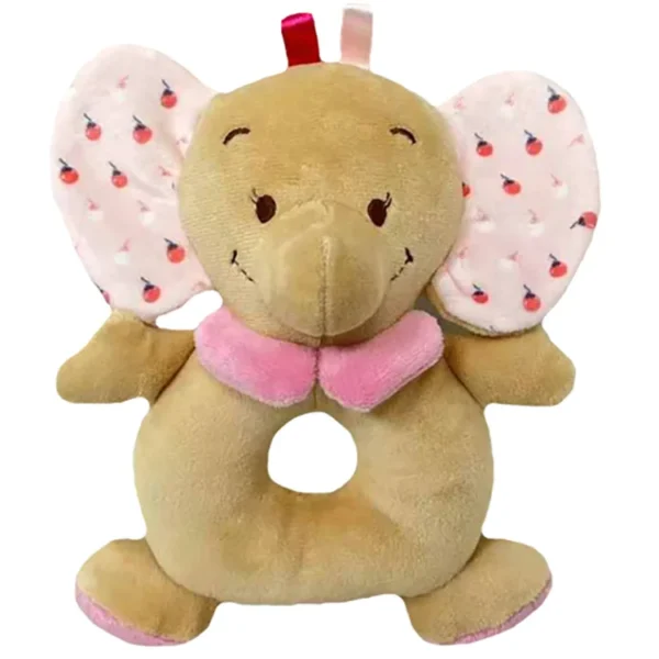 Tulilo Rattle Pink Elephant 18 Cm