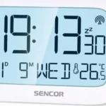 Sencor Επιτραπέζιο Ρολόι με Ξυπνητήρι SDC 2200 W