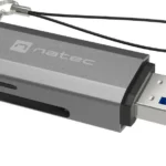 Natec Card Reader USB 3.1 Type-C για SD Γκρι