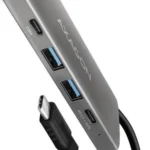 Axagon USB-C Docking Station με HDMI 4K PD Γκρι (HMC-5G21)