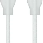 Ubiquiti U/UTP Cat.6a Καλώδιο Δικτύου Ethernet Λευκό 1τμχ UACC-Cable-Patch-EL-C6A-1M-W