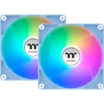 Thermaltake CT140 Reverse Case Fan με ARGB Φωτισμό 2τμχ Μπλε