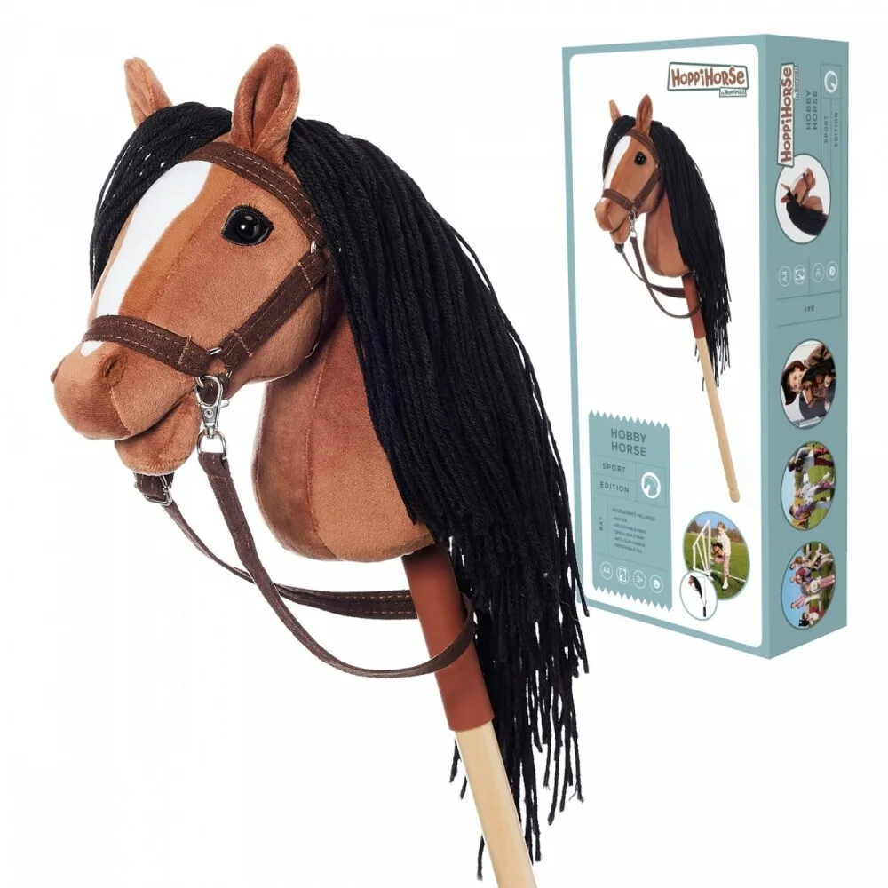 20250714154246_alogo_ravdi_hobby_horse_hoppihorse_a4_bay_skouro_kafe_ginada_tootiny Άλογο Ραβδί Hobby Horse Hoppihorse A4 Bay Σκούρο Καφέ Γινάδα Tootiny - Image 1