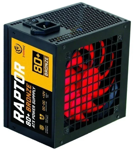 Rebeltec 800W Μαύρο Τροφοδοτικό Υπολογιστή Full Wired 80 Plus Bronze (RBLZAS00019) - Image 1