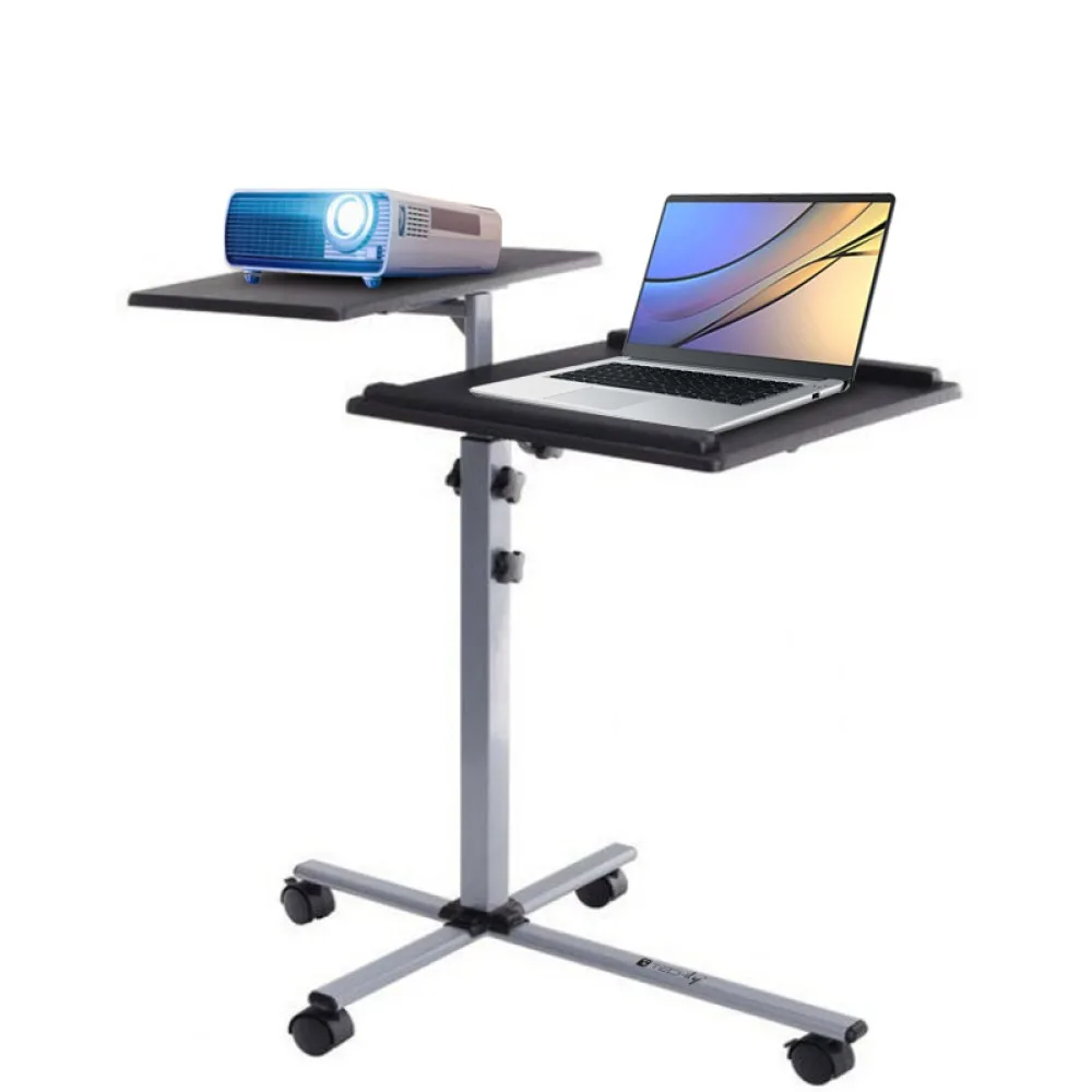 20250725112307_techly_vasi_projector_dapedou_ica_tb_tpm_2_101485_me_megisto_fortio_10kg_asimi Techly Βάση Projector Δαπέδου ICA-TB TPM-2 με Μέγιστο Φορτίο 10kg Ασημί - Image 1