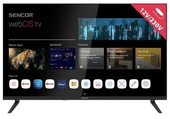 20250728140447_sencor_smart_tileorasi_32_hd_ready_led_sle_32s830mb_2025 Sencor Smart Τηλεόραση 32" HD Ready LED SLE 32S830MB (2025) - Image 1