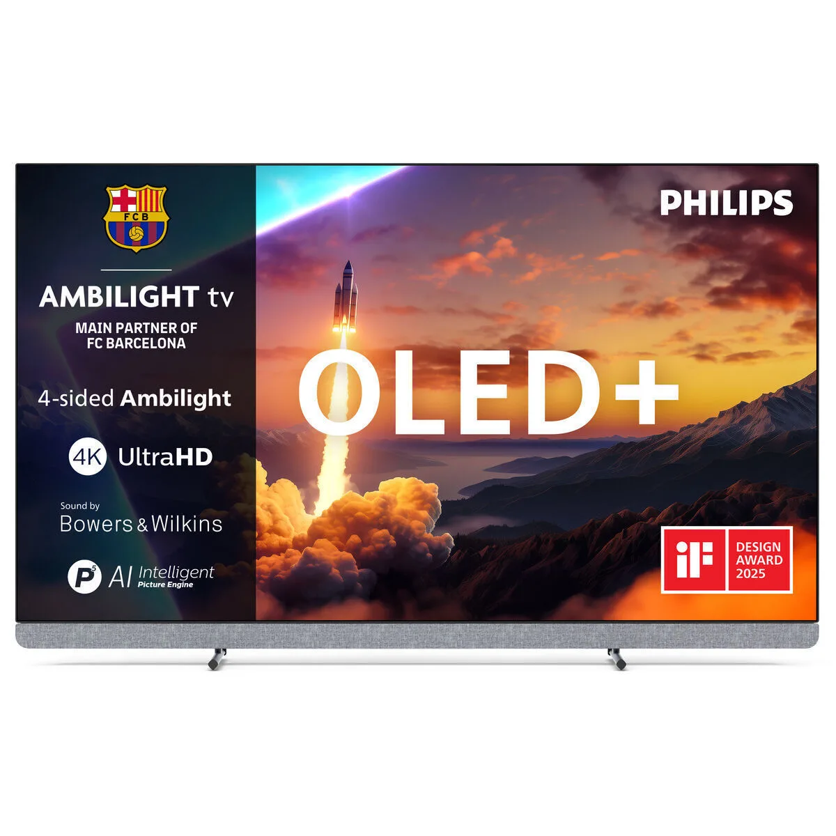 Philips Smart Τηλεόραση 65" 4K UHD OLED Ambilight OLED910 HDR (2025) 65OLED910/12 - Image 1